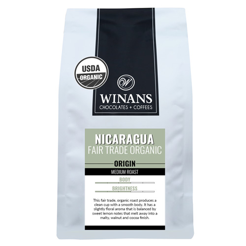 Nicaraguan Fair Trade Organic Nicaraguan 1 Lb Bag Whole Bean